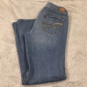 AMERICAN EAGLE original boot jeans size 12 X-Long
